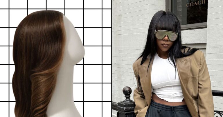 Experiencing a wig tailored by ai
