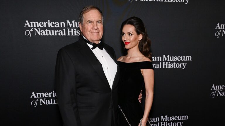 Bill belichick attends the miss maine usa pageant to show