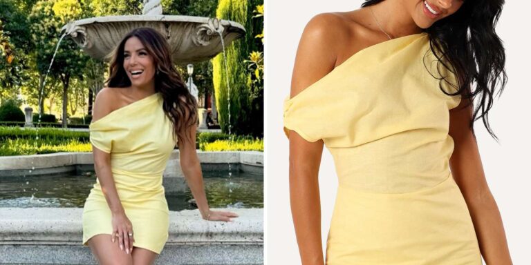 Eva longoria's spanish wardrobe featured dresses from petal and pup