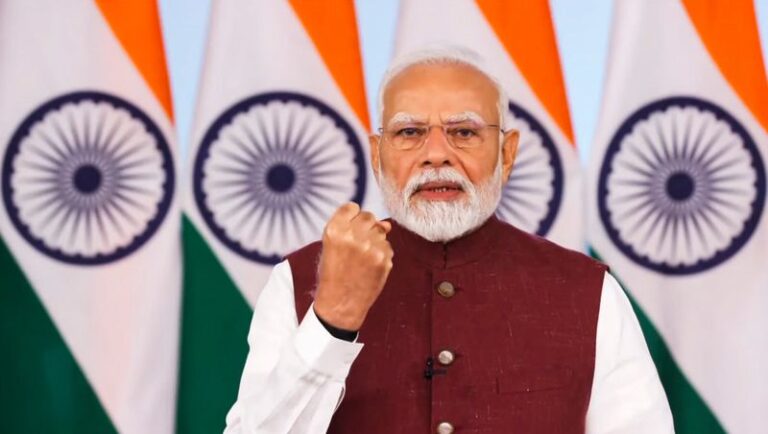 Pm discusses pok and terrorism, refusing to succumb to blackmail.