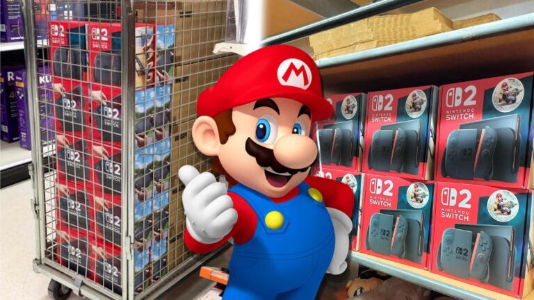 Target places 20 switch 2 consoles in a cage on