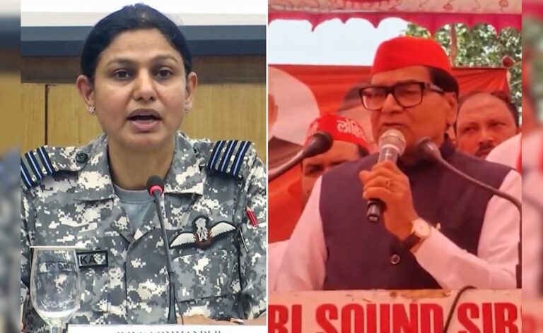 Yogi adityanath criticizes samajwadi mp for comments about wing commander