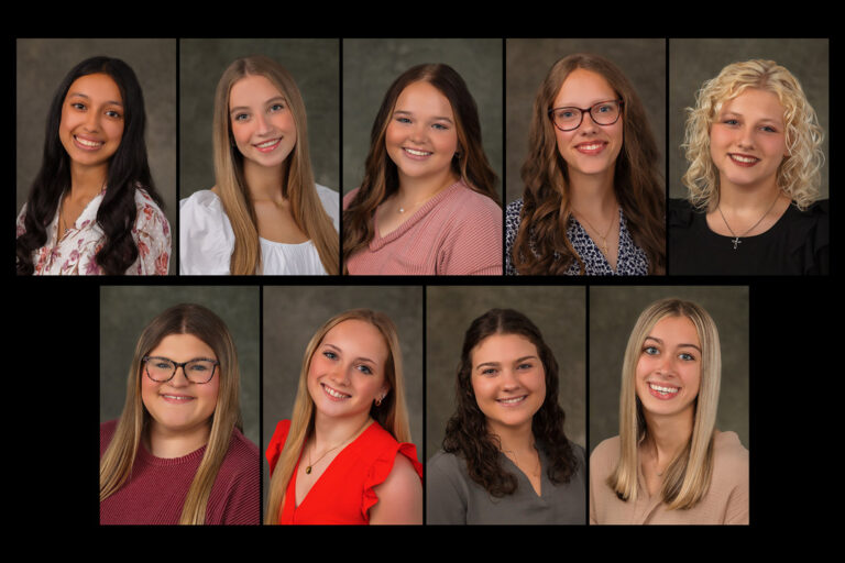 2025 4 h fair contestants for miss and teen miss