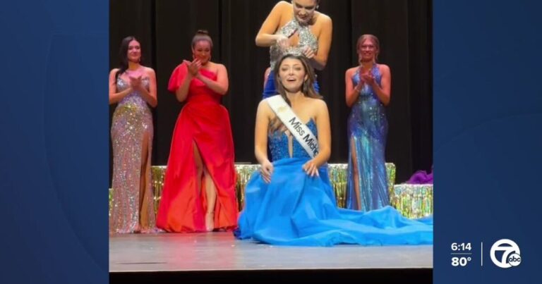Ann arbor educator named miss michigan 2025, promotes mental health