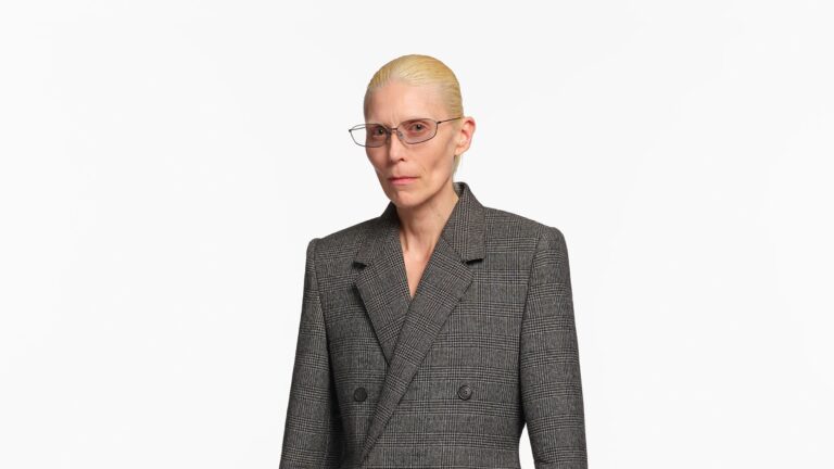 Balenciaga resort collection for 2026 showcased by vogue