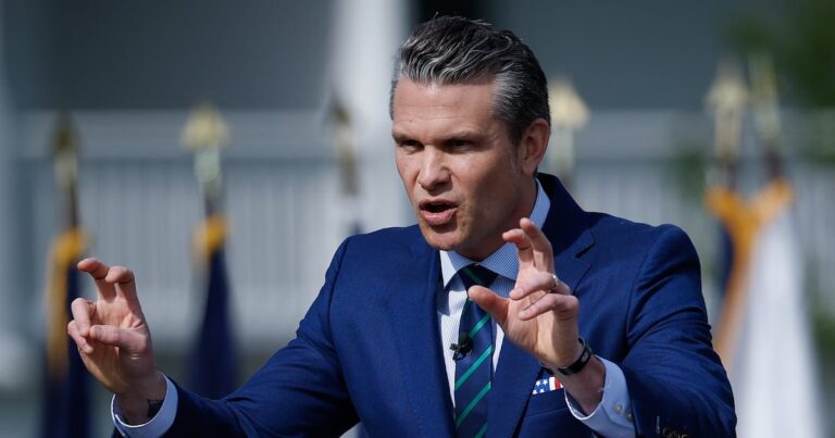Defense secretary pete hegseth warns about deploying marines to protest