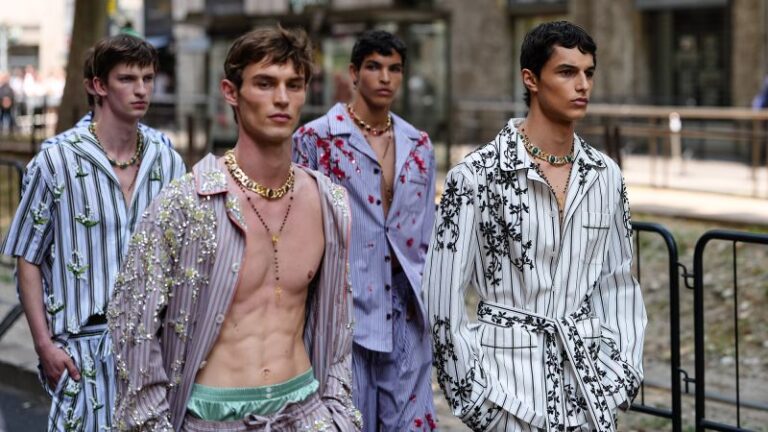 Highlights from the milan fashion week men's spring summer 2026 showcase