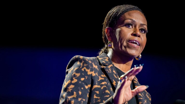 Michelle obama's book "the look" seeks to take back control
