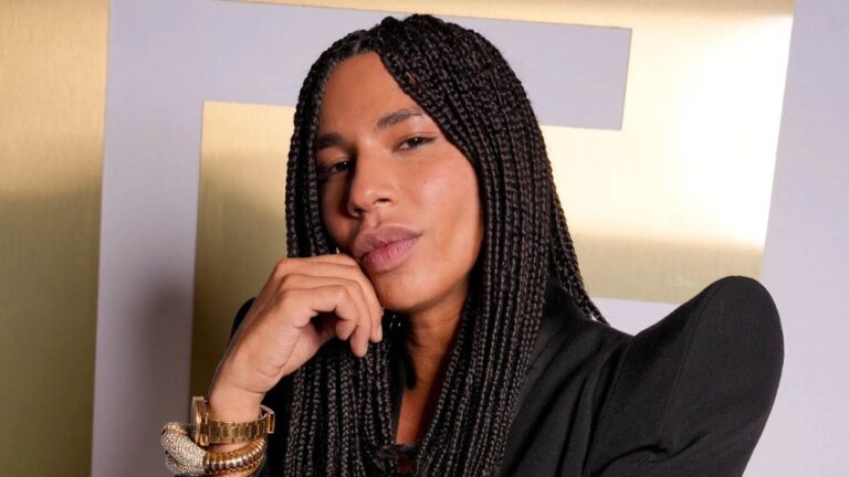 Olivier rousteing of balmain discusses his recognition from the museum
