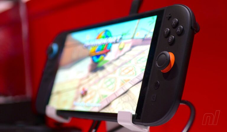 Screen of switch 2 features a pre applied film layer that