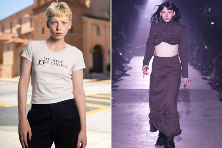 A fashion model navigating her journey to manhood after being