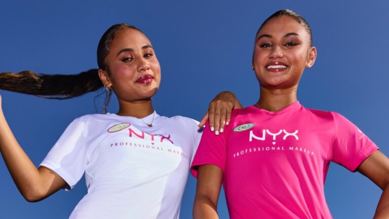 Alyssa and giselle thompson head nyx's make them look campaign