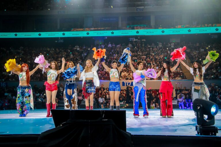 Bini shares their world tour memories at a homecoming fan