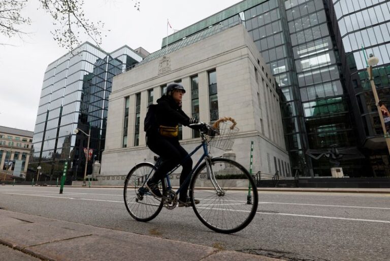 Bank of canada notes reduced likelihood of a serious global