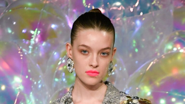 Couture runways showcase stunning beauty looks