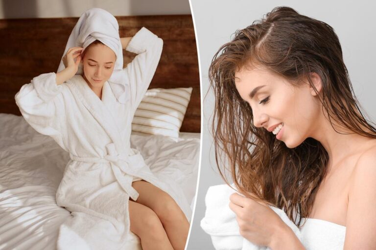 Expert explains the reasons to avoid sleeping with wet hair.