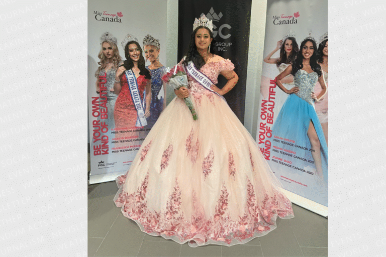 Newmarket student crowned miss teen goodwill ambassador, amplifying unheard voices