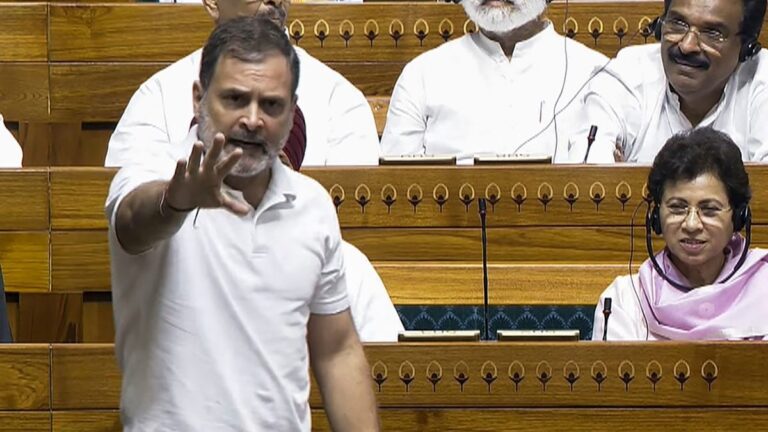 Rahul gandhi claims the government united them while disregarding his