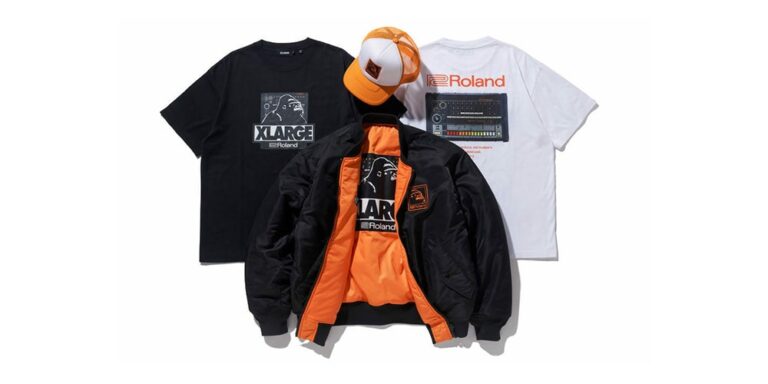 Details on the roland and xlarge fall/winter 25 collaboration release