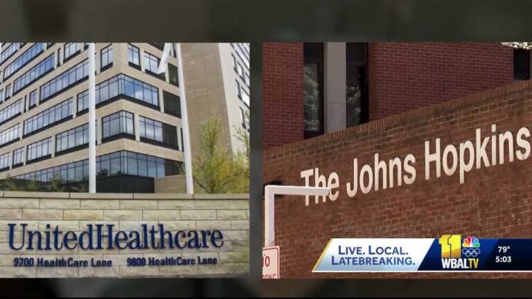 Hopkins and unitedhealthcare deadlock may result in 60,000 people losing