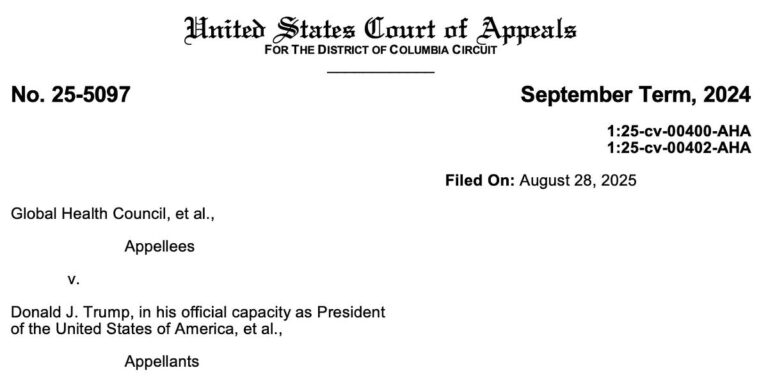The d.c. circuit's pragmatic rulings in the foreign aid funding
