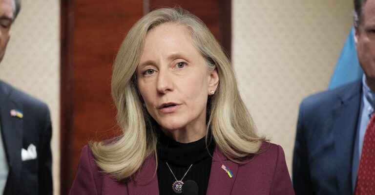 Abigail spanberger avoids questions about defamation