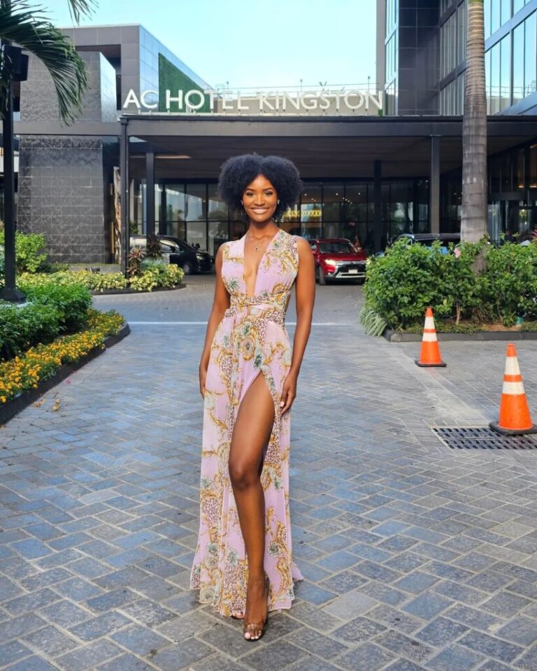 Former miss jamaica universe contestant discovered deceased at her residence.