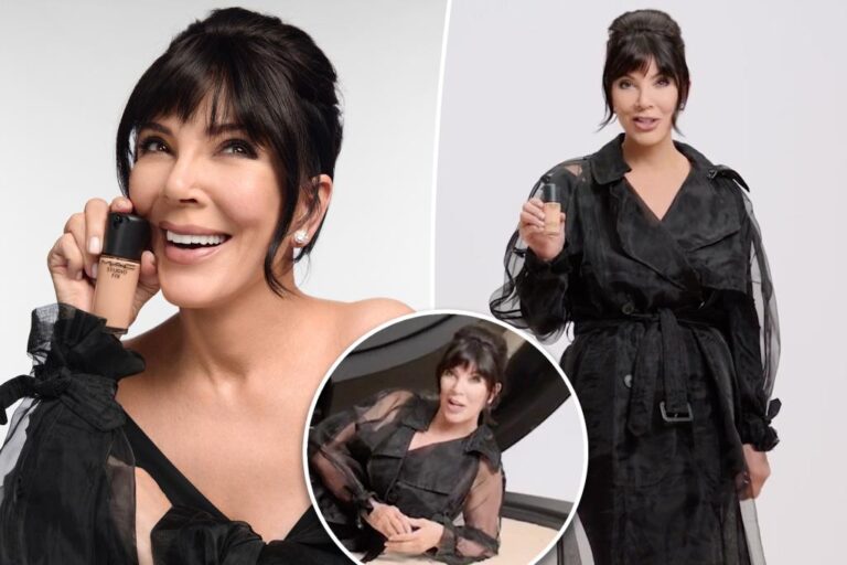 Kris jenner shines in the latest mac cosmetics campaign
