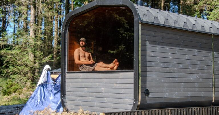 The peaceful forest sauna close to exeter is the most