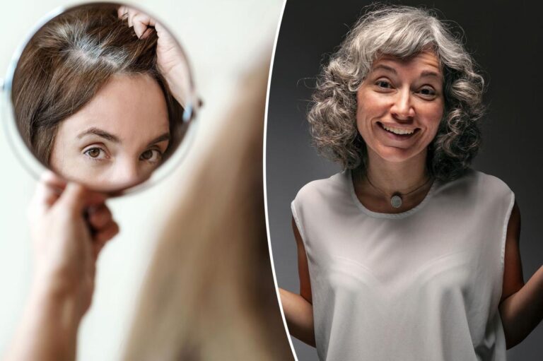 Gray hair could actually have benefits for you. Gray hair could actually have benefits for you.