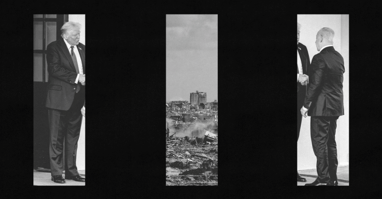 Trump is effectively pressuring netanyahu.