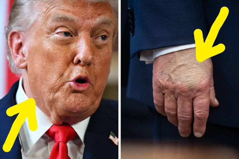 Understanding the Truth Behind Trump’s Face and Hand Makeup, as Explained by Beauty Experts Understanding the Truth Behind Trump's Face and Hand Makeup, as