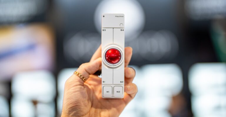 I haven't tried a trackball before, but Keychron's Nape Pro