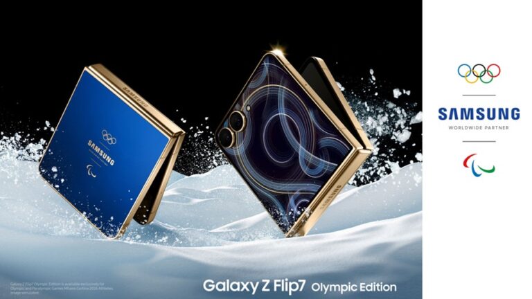 Samsung Reveals Special Galaxy Z Flip7 Olympic Edition to Support