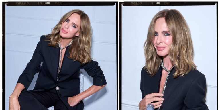 Trinny Woodall discusses makeup and skincare in a 2026 interview.