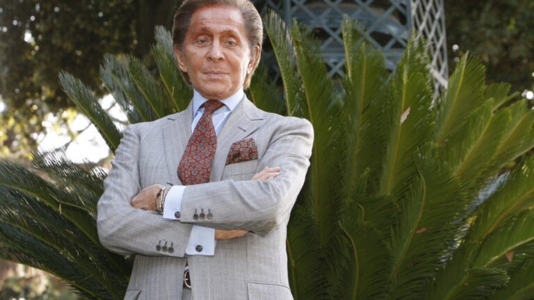 Valentino Garavani, the designer, passes away at 93.