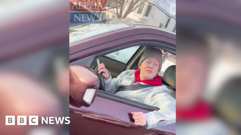 Video surfaces showing an ICE agent who shot a woman