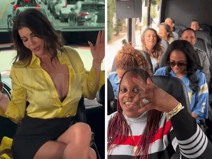 Angela Martini, the former Miss Universe Albania, reads Oracle cards on TMZ Brunch Bus. Angela Martini, the former Miss Universe Albania, reads Oracle cards