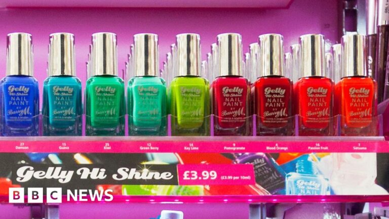 Barry M, the cosmetics brand, has been acquired by competitor