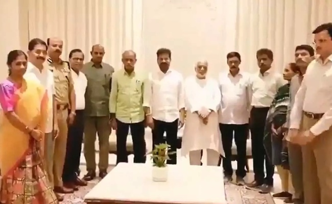 Maoist Leaders’ Surrender Boosts Revanth’s Image Maoist Leaders' Surrender Boosts Revanth's Image