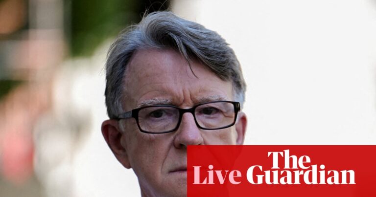 Minister criticizes Mandelson for his interview where he states that the outrage over his connections to Epstein is excessive – UK politics live | Politics Minister criticizes Mandelson for his interview where he states that