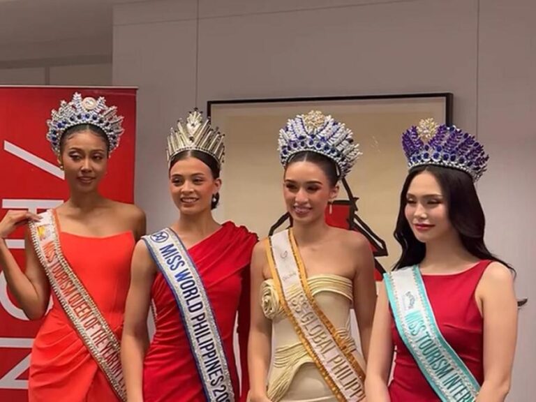 Miss World Philippines queens become ambassadors for a local clothing