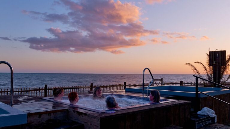 I experienced the largest beach spa in the UK and discovered a new Friday night tradition. I experienced the largest beach spa in the UK and