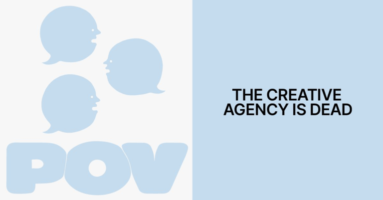 The traditional creative agency model is no longer viable, which